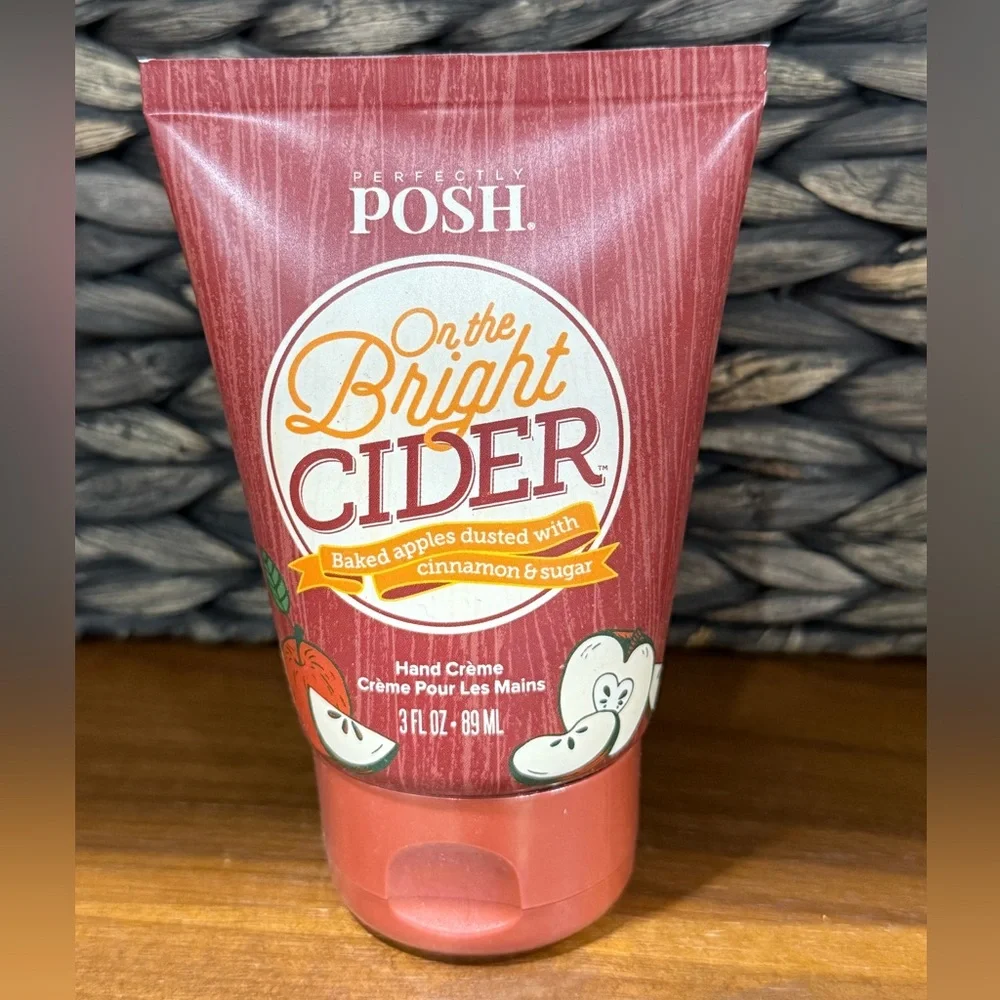 New Sealed Perfectly Posh On the Bright Cider Big Fat Yummy Hand Crème